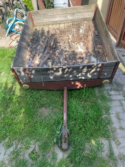 Vlek za malotraktor bez SPZ  - 3