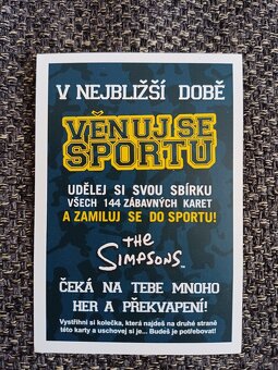 Kartičky The Simpsons - 3