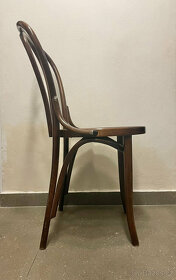 Ohýbaná dřevěná židle (zn. Fameg) - 3