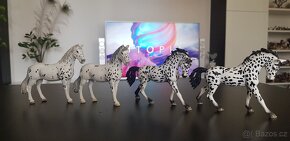 Schleich koně Knabstrupper knabstrupský kůň, Lewitzer - 3