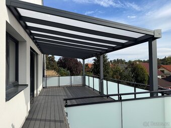 Hliníková pergola, garážové stání, altán - 3