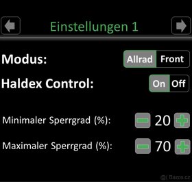 elektronická uzávěrka HALDEXu T5 T6 - 3