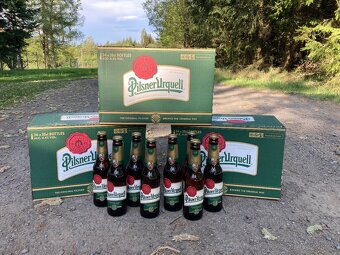 Vývozní pivo Pilsner Urquell Exportní hnědá lahev 0,33l - 3