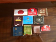 Krabičky z doutníků a cigaret + dýmka - 3