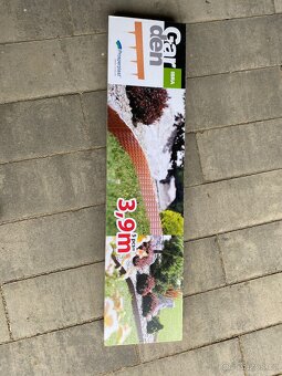 Zahradní travní lem Prosperplast šedý 3,9 m - 3