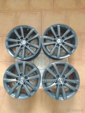PRODÁM ALU KOLA R14 5X100 ORIGINAL VW - 3
