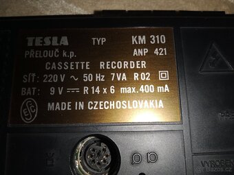 Prodám magnetofon KM 310. - 3