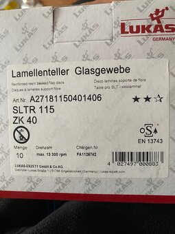 Lamelové kotouče LUKAS SLTR115 ZK40 - 3