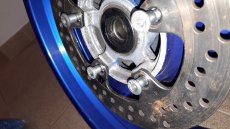 Suzuki SV 650 - zadní kolo + kotouč - 3