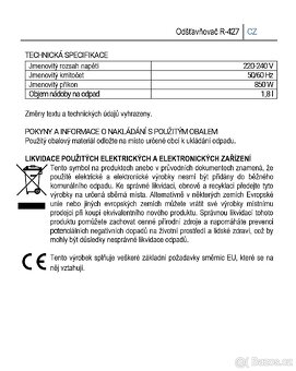 Odšťavňovač Rohnson - 3