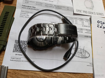 Garmin Epix Pro (Gen 2) 51 mm Sapphire, titanový pásek - v z - 3
