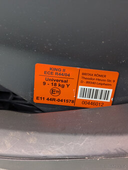 Britax Romer King II LS 9-18 kg - 3