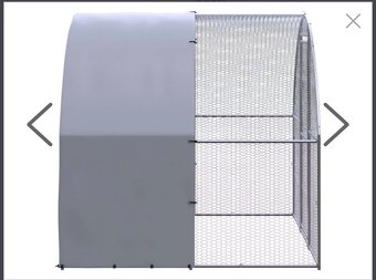 Velká voliéra 3x2 metry pro slepice,králíky a jiné,nepoužitá - 3