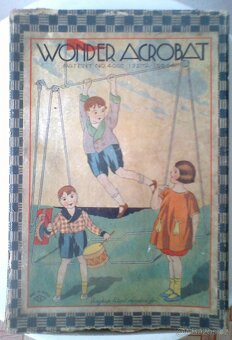 STAROŽITNÁ HRAČKA "WONDER ACROBAT" - MADE IN JAPAN - 3
