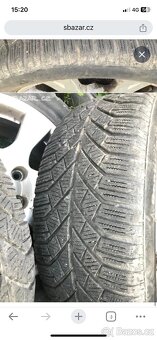 Alu kola 16” 5x112 Škoda a zimní pneu 205/55R16 - 3