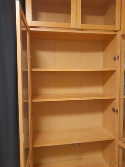 Knihovna Billy/Oxberg- Ikea- dub- 2x set - 3