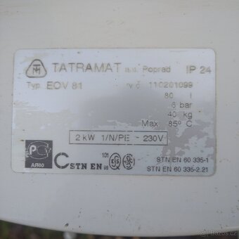 Prodám bojler Tatramat - 3