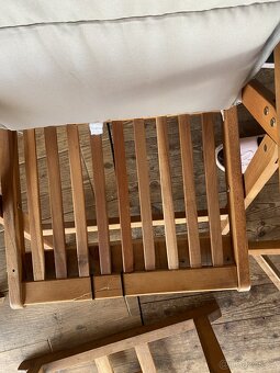 Zahradní nábytek sestava- materiál akát - 3