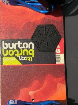 Snowboard Burton 140cm v setu po servisu - 3