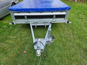Prodám vozík 2xnápr. vyrobený na zakázku 320x155 ZESÍLENÝ - 3