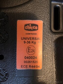 Prodám použitou dětskou autosedačku Chicco. - 3