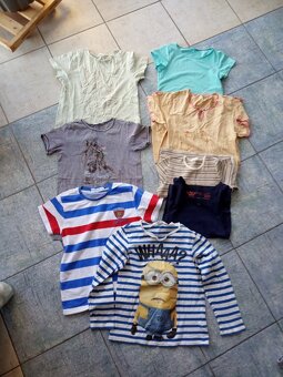 Balík dívčího oblečení-vel. 122/128 - 3