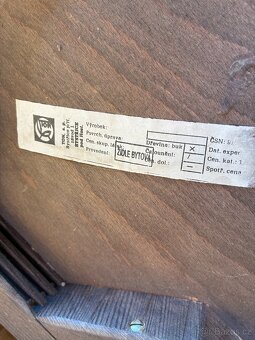 židle z masívu TON - 3