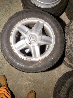 Zimní pneu NOKIAN 195/65R15 91H + Al kola Opel - 3