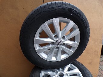 VW T5, T6, T6.1 ALU kola VW Clayton 6,5x16 ET51 nová sada - 3