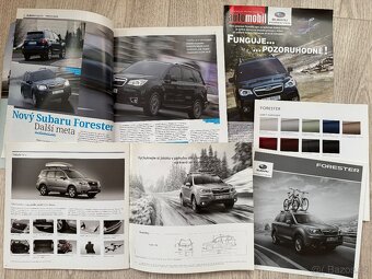Subaru Forester prospekt a časopis - 3
