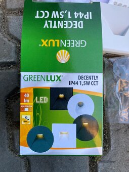 Schodišťové LED světlo nové DECENTLY IP44 S3 White 1,5W - 3