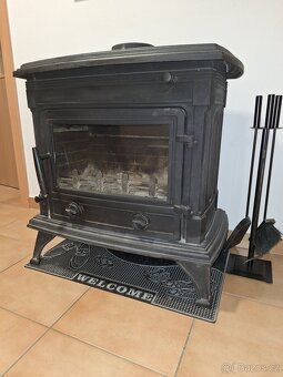 Krbová litinová kamna Asti 10 Kw - 3