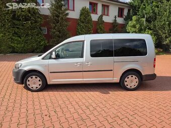Caddy Maxi 1.6 TDI,7.míst,tažné,serviska,bez koroze,klima - 3