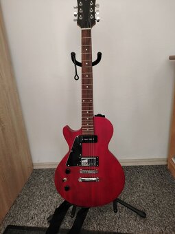 Stagg SEL-HB90 CHRRYL, elektrická kytara levoruká, cherry - 3