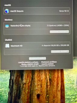 AIO Apple iMac 21,5 “ 4K s procesorem i3, SSD 256GB - 3