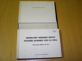 Prodám katalog dílů Tatra 813 - 3