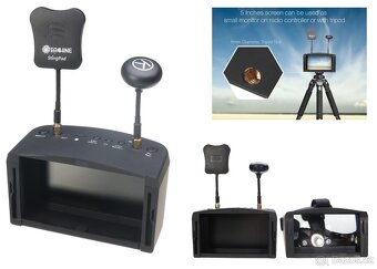 Nové FPV brýle Eachine EV800D True Diversity Doprava ZDARMA - 3