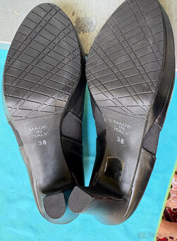 Kožené polokozačky zn. L'amour, vel. 38 - 3