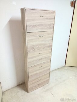 Prodám krásný moderní botník Dub Sonoma - 3