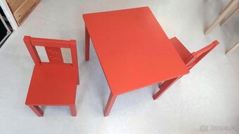 Stoleček a židličky Ikea Kritter - 3