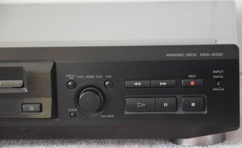 Minidisc deck SONY MDS-JE330 + 12x MD TDK, manuál - 3