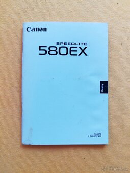 Blesk Canon 580EX - 3