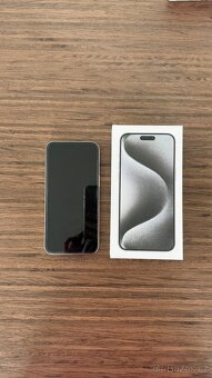 Iphone 15Pro Max 256 GB (bílý titan) - 3