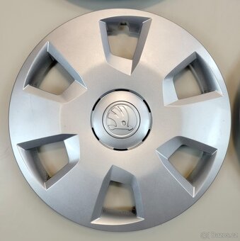 Poklice Škoda 15" 4ks - 3