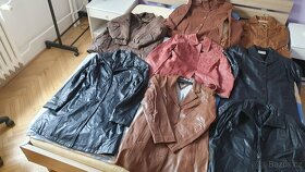 Prodám kožené dámské bundy a saka - 3