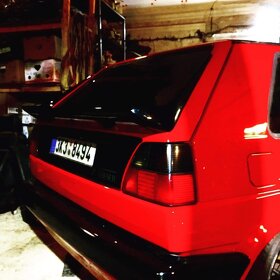 VW Golf 2, mk2 1.6D - TD osazen 1.9 mTDI - 3
