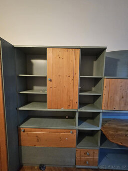 Skříně, knihovna, obývací stěna, dětský pokoj - 3