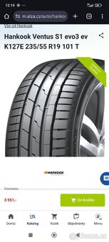 Nové Hankook 2x 255/50/19 a 2x 235/55/19 - 3
