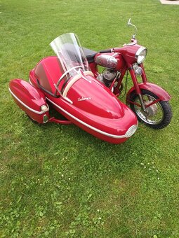 Jawa 350 se sajdou Velorex 560 - 3