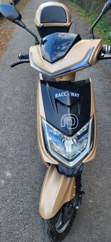 Prodám El.skútr Racceway City Nové baterie - 3